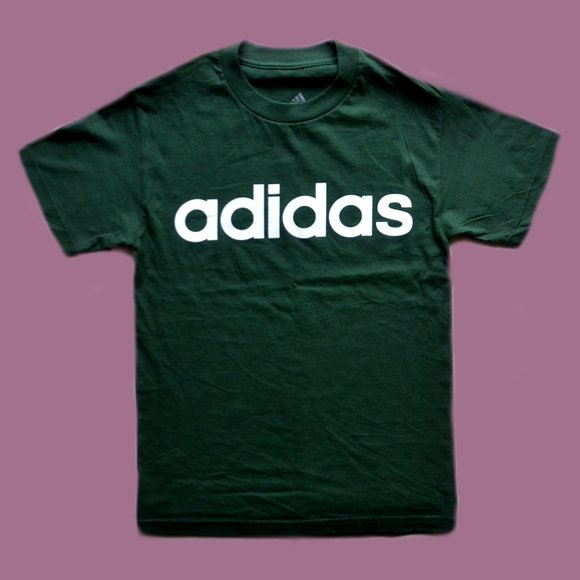 adidas Other - NWOT! green adidas spellout tee